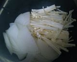 ◆豚肉のすき煮風◆調味料二つ！作り方1写真
