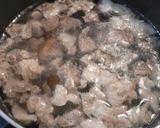 韓国風☆辛旨！牛すじ煮込み～キムチ添え～作り方2写真