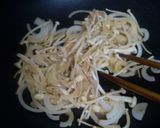 ◆豚肉のすき煮風◆調味料二つ！作り方6写真