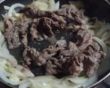 牛肉のバルサミコ酢炒め☆作り方3写真