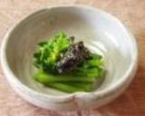 菜の花のごまあえ作り方3写真