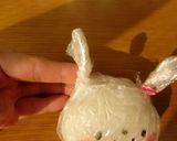 かわいい＊ラップ付きおにぎり☆うさちゃん作り方6写真