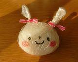 かわいい＊ラップ付きおにぎり☆うさちゃん作り方7写真