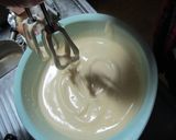 ドームケーキ　ストロベリーホワイト作り方3写真