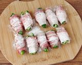 ☆簡単☆肉巻きピーマンの濃厚甘辛ソース煮作り方2写真