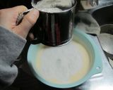 ドームケーキ　ストロベリーホワイト作り方5写真