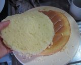 ドームケーキ　ストロベリーホワイト作り方9写真