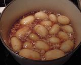 簡単★新じゃがの肉ソボロあんかけ作り方4写真