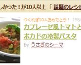 カプレーゼ風トマトとアボカドの冷製パスタ作り方6写真