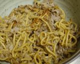 残り物カレーで「そば飯カレー」作り方3写真