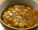 残り物カレーで「そば飯カレー」作り方4写真