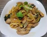 あるもの野菜と鶏もも肉のナポリタン☆作り方5写真