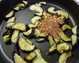 茄子のすき焼きふりかけ炒め作り方5写真