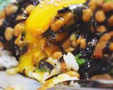 ねっと～り★卵黄のっけひじき納豆丼作り方6写真