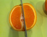 食べやすいオレンジのむき方作り方2写真