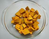 食感２通り★お得なかぼちゃケーキ　作り方1写真
