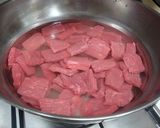 韓国の家庭料理　牛肉の醤油煮作り方3写真