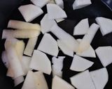 ヨウサマの減塩豚バラ大根味噌󠄀炒め作り方1写真