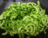 醤油麹deゴーヤのマリネ酢味噌風作り方3写真