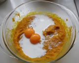 食感２通り★お得なかぼちゃケーキ　作り方5写真