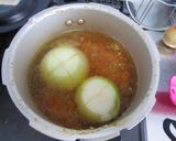 丸ごと新玉ねぎのスープ作り方3写真