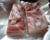 簡単♪圧力鍋でやわらか～豚の角煮♪作り方1写真