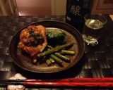 鶏肉の葱照り焼き作り方4写真