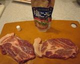 豚肩ロースの塩麹ソテー作り方1写真
