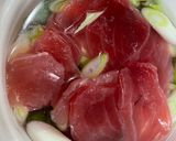 刺身を使った味噌汁作り方2写真