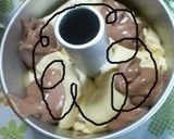 チョコバナナ♡マーブルシフォンケーキ作り方13写真