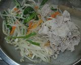 キムチをのせて・ビビンバ丼作り方7写真