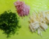 たけのこベーコン醤油☆豆腐がけ♪作り方1写真