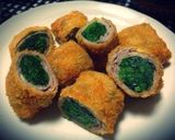 ほうれん草の肉巻きフライ作り方5写真
