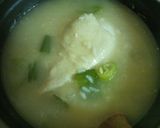 やわらか鶏むね肉の中華風お粥♪　作り方5写真