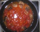 和風ミートボールのトマト煮込み作り方3写真