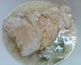 やわらか鶏むね肉の中華風お粥♪　作り方6写真
