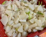 大根と鶏ミンチの煮物♪作り方3写真