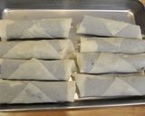 胸肉ネギ海苔春巻き作り方5写真