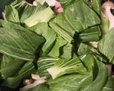 青梗菜とベーコンの炒め物作り方7写真