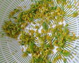 菜の花ジェノベーゼ作り方1写真