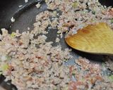 コンニャク入り、塩麹肉味噌タコライス作り方4写真