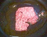 ひき肉とキムチのピリ辛納豆のせボロネーゼ作り方1写真