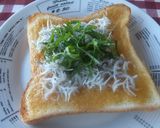 ハニー味噌バターDEしらすトースト♫♬作り方2写真