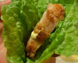 豚ロース肉の醤油麴米粉揚げ サンチュ添え作り方6写真