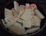 たけのことえびのクリームグラタン作り方3写真