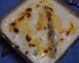 たけのことえびのクリームグラタン作り方7写真
