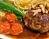 肉汁たっぷり。洋食屋さんのハンバーグ。作り方17写真