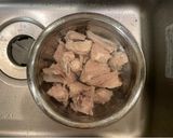 韓国料理、豚肉カルビタン (돼지갈비탕)作り方3写真