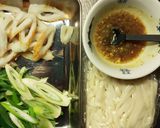 ちくわとネギの焼きうどん カレー風味作り方1写真