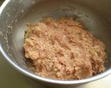 材料3つ簡単★ジューシーでか焼売ヘルシー作り方4写真